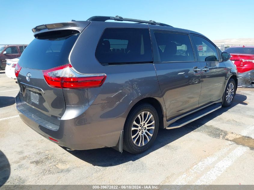 2020 Toyota Sienna Xle VIN: 5TDYZ3DC8LS038687 Lot: 39672822