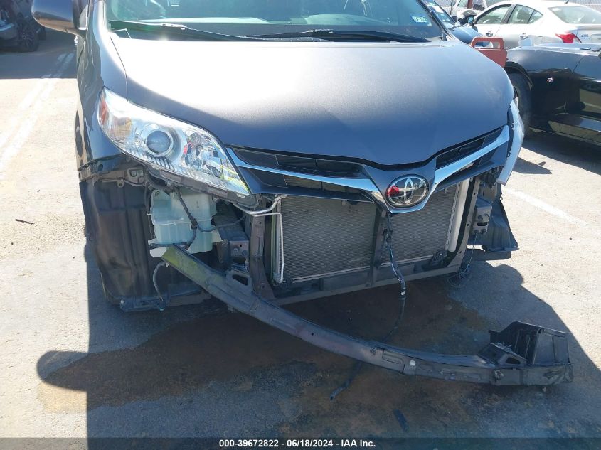 2020 Toyota Sienna Xle VIN: 5TDYZ3DC8LS038687 Lot: 39672822