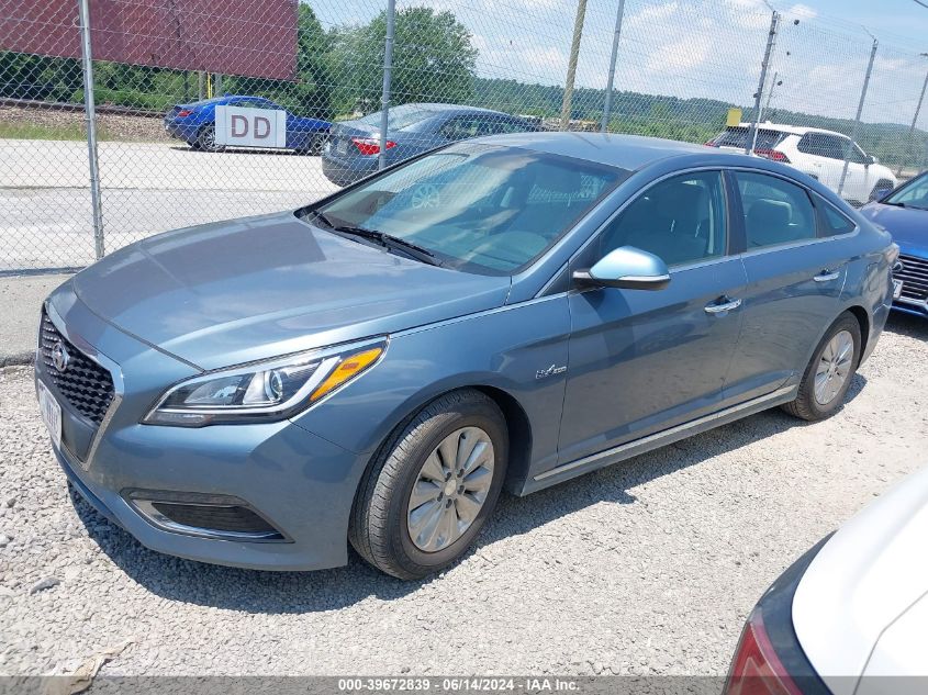 2016 Hyundai Sonata Hybrid Se VIN: KMHE24L1XGA038363 Lot: 39672839