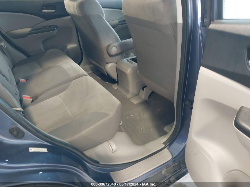 2013 Honda Cr-V Lx VIN: 2HKRM4H3XDH640940 Lot: 39672840