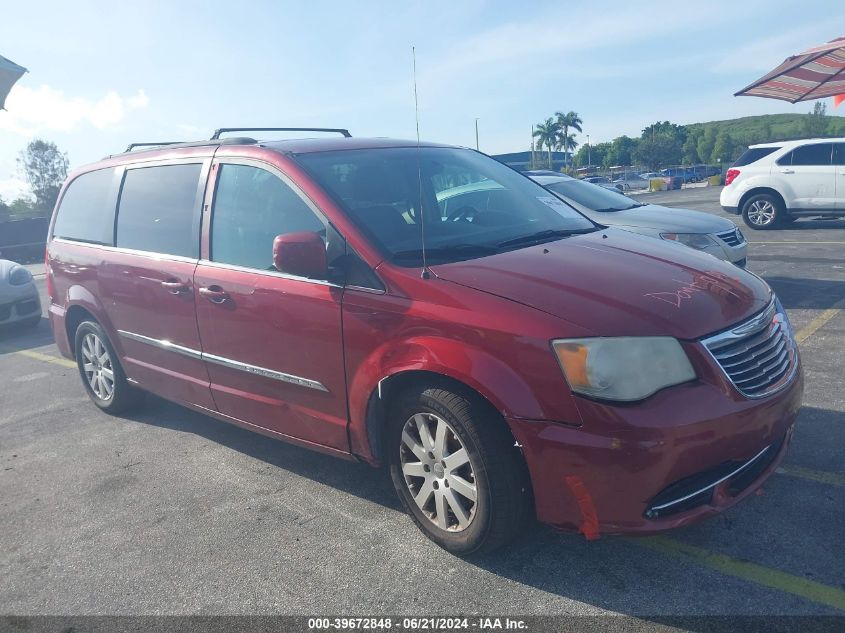 2014 Chrysler Town & Country Touring VIN: 2C4RC1BG1ER160710 Lot: 39672848