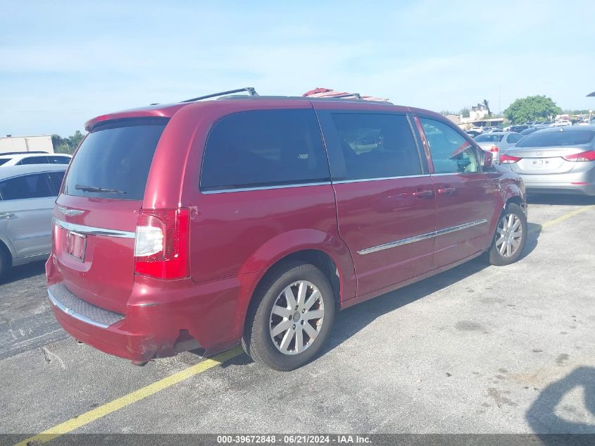 2014 Chrysler Town & Country Touring VIN: 2C4RC1BG1ER160710 Lot: 39672848