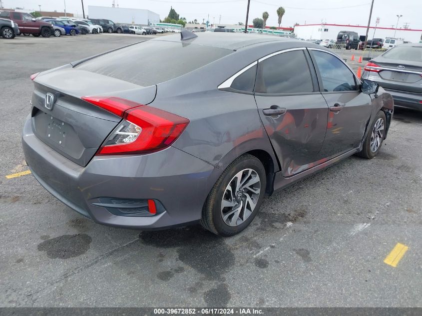 2018 Honda Civic Ex VIN: 2HGFC2F76JH584498 Lot: 39672852