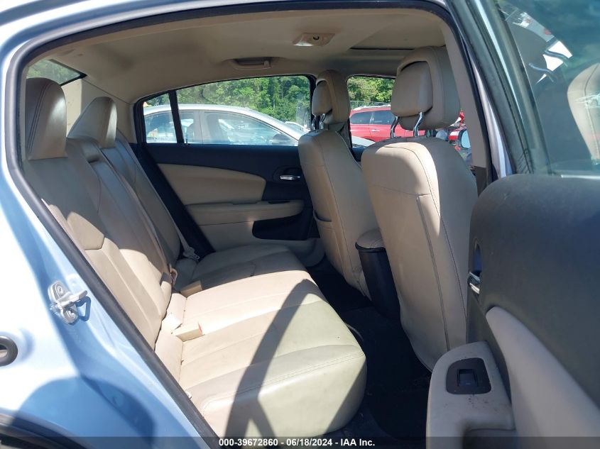 2012 Chrysler 200 Limited VIN: 1C3CCBCG5CN293057 Lot: 39672860