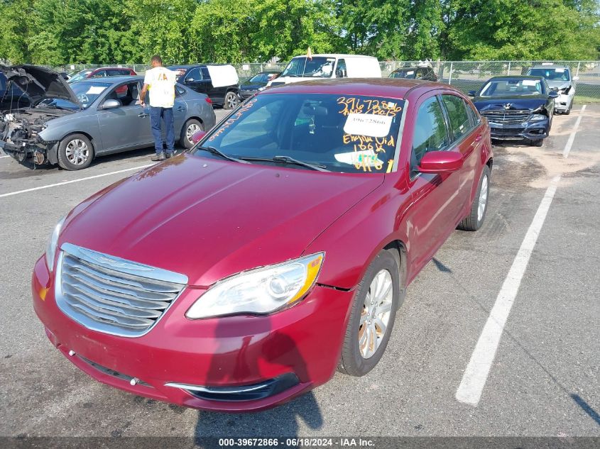 2014 Chrysler 200 Touring VIN: 1C3CCBBG2EN115403 Lot: 39672866