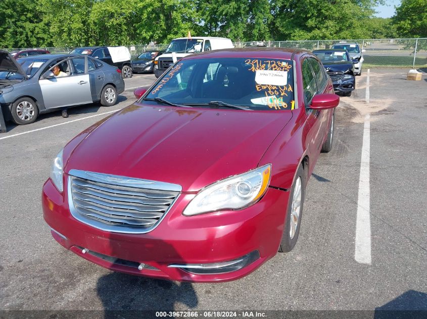 2014 Chrysler 200 Touring VIN: 1C3CCBBG2EN115403 Lot: 39672866