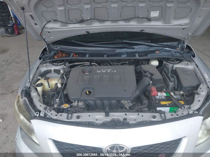 2010 Toyota Corolla S VIN: 1NXBU4EE0AZ358603 Lot: 39672865