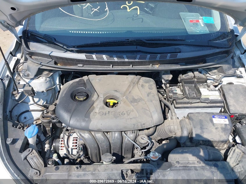 KMHDH4AE7FU237481 2015 Hyundai Elantra Se