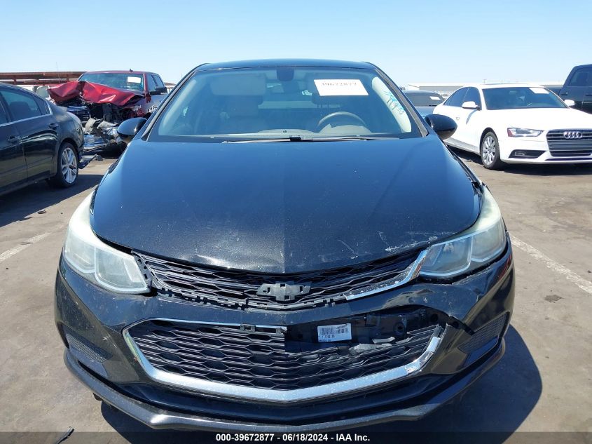 2017 Chevrolet Cruze Ls Auto VIN: 1G1BC5SM4H7199546 Lot: 39672877