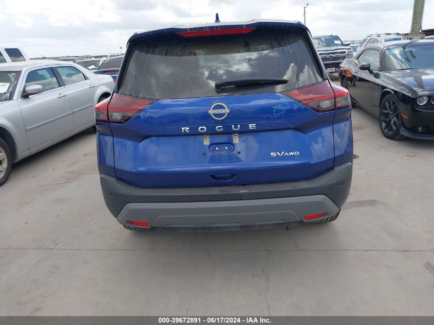 2023 Nissan Rogue Sv VIN: 5N1BT3BB9PC829119 Lot: 39672891