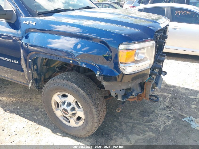 2015 GMC Sierra 2500Hd Sle VIN: 1GT12YEG8FF157798 Lot: 39672894