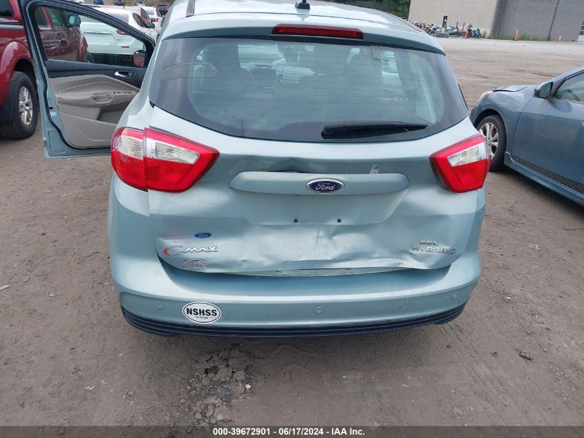 2013 Ford C-Max Hybrid Sel VIN: 1FADP5BU2DL552121 Lot: 39672901