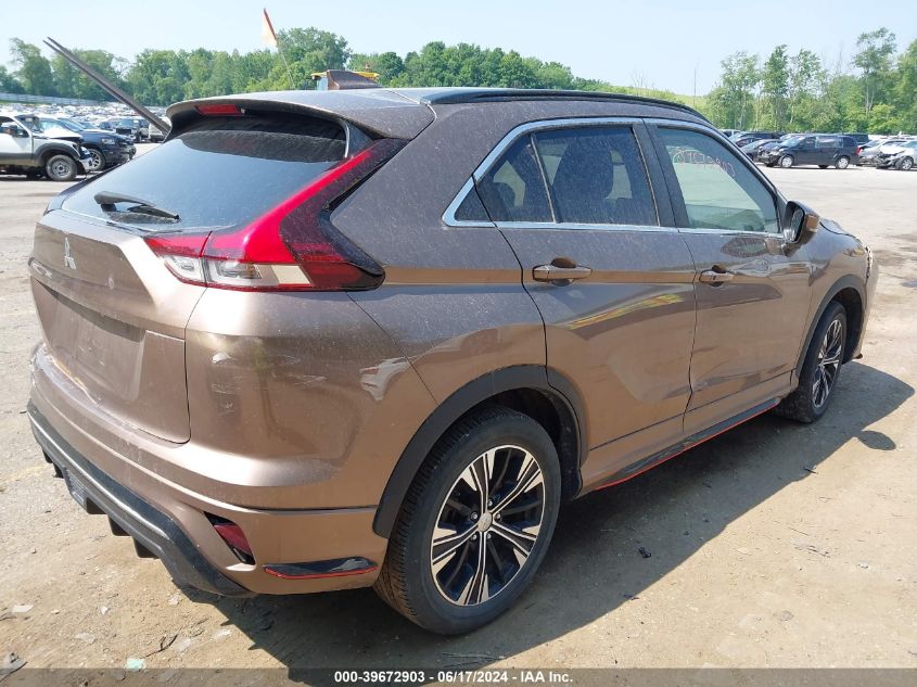 2022 Mitsubishi Eclipse Cross Se/Se Special Edition/Sel/Sel Special Edition VIN: JA4ASWAA8NZ003640 Lot: 39672903