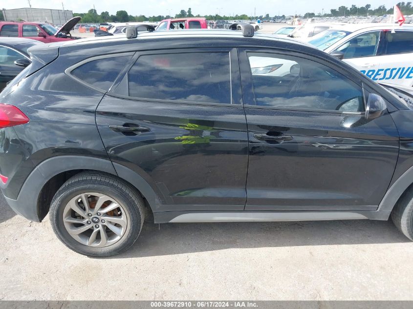 2018 Hyundai Tucson Sel VIN: KM8J33A49JU720417 Lot: 39672910