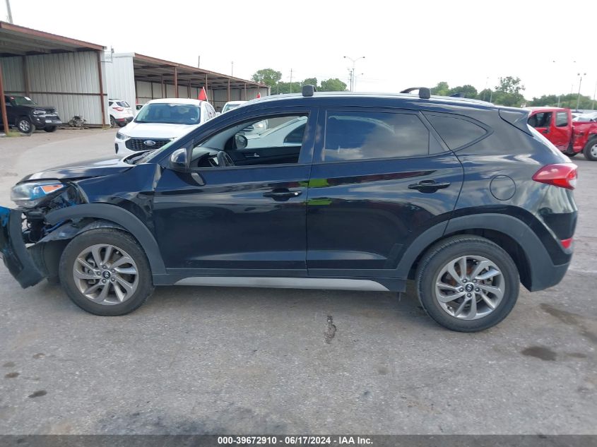 2018 Hyundai Tucson Sel VIN: KM8J33A49JU720417 Lot: 39672910