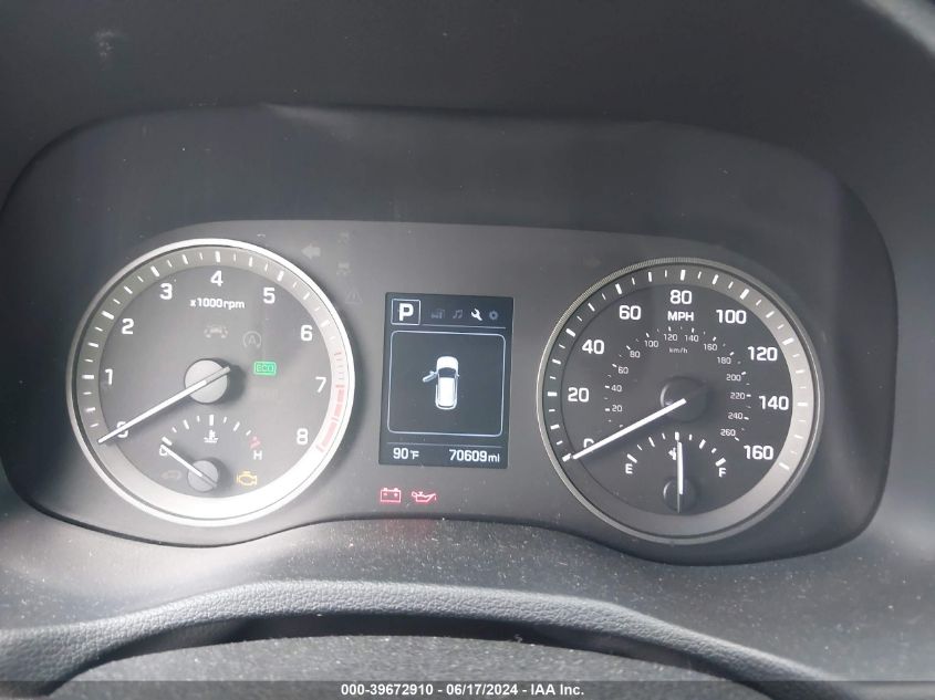 2018 Hyundai Tucson Sel VIN: KM8J33A49JU720417 Lot: 39672910