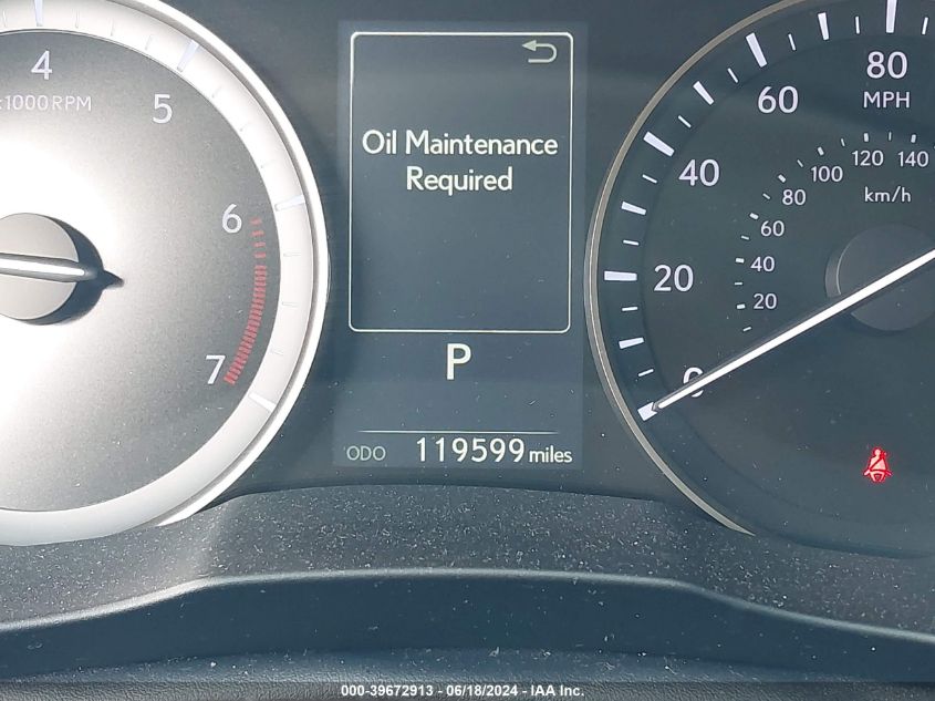 2016 Lexus Es 350 VIN: 58ABK1GG2GU007793 Lot: 39672913