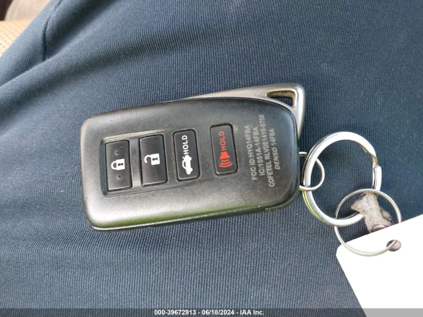 2016 Lexus Es 350 VIN: 58ABK1GG2GU007793 Lot: 39672913