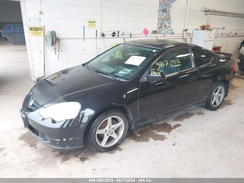 2003 Acura Rsx VIN: JH4DC54873C011827 Lot: 39672919