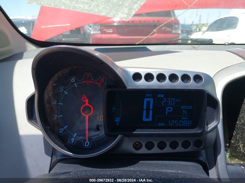 2012 Chevrolet Sonic Lt VIN: 1G1JC5SH9C4210274 Lot: 39672932