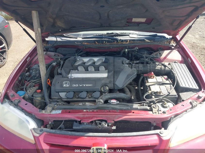 2001 Honda Accord 3.0 Ex VIN: 1HGCG16571A023290 Lot: 39672937