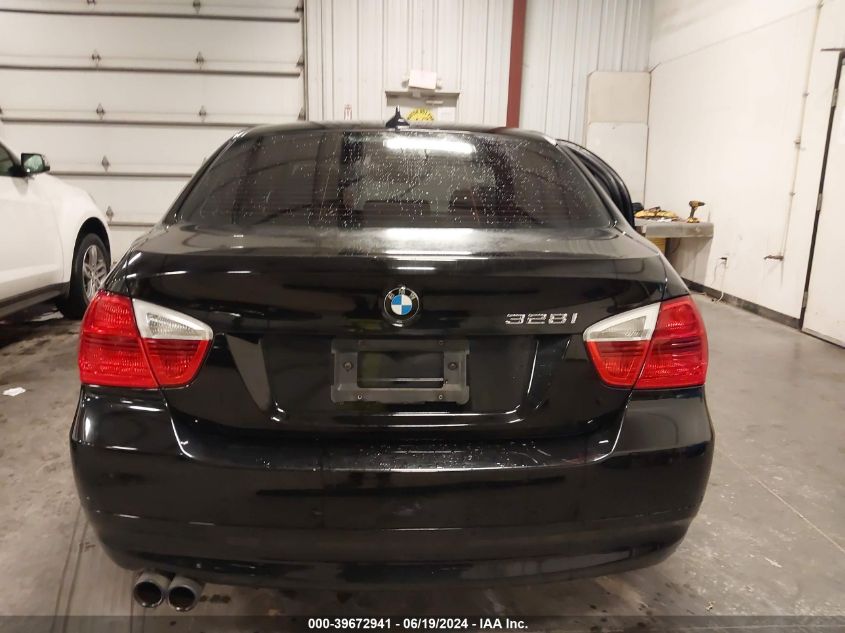 2008 BMW 328I VIN: WBAVA33598K053692 Lot: 39672941