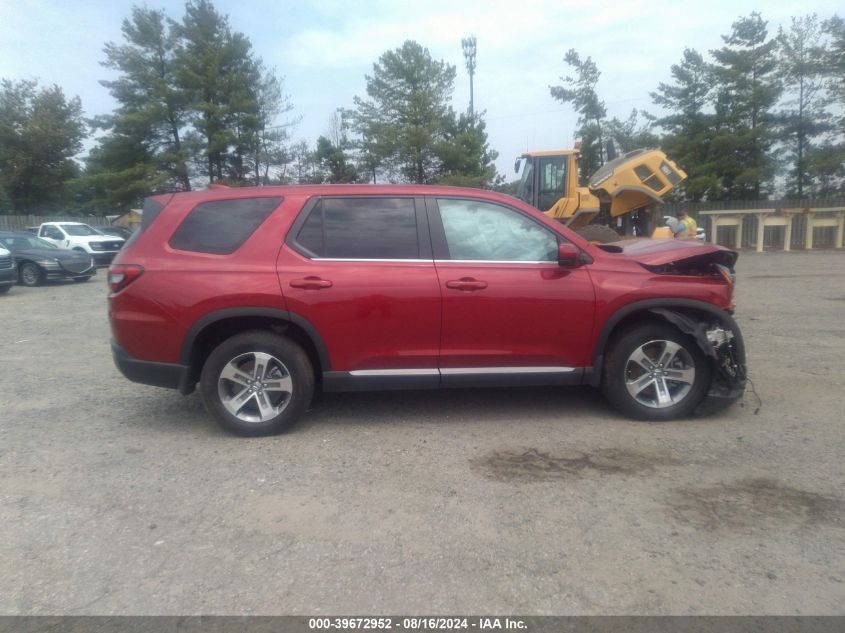 2023 Honda Pilot 2Wd Ex-L 7 Passenger VIN: 5FNYG2H51PB002359 Lot: 39672952