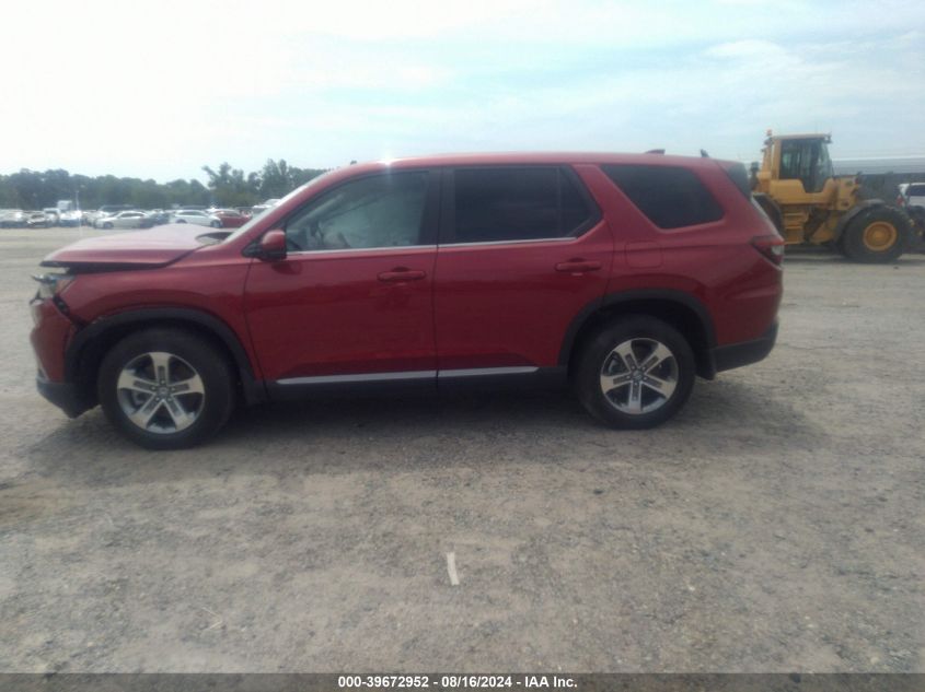 2023 Honda Pilot 2Wd Ex-L 7 Passenger VIN: 5FNYG2H51PB002359 Lot: 39672952