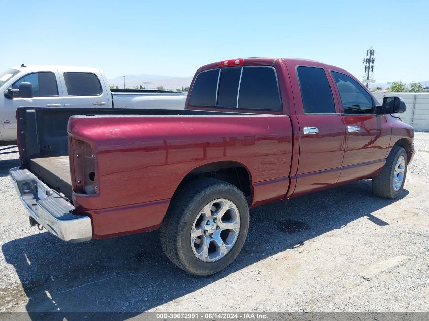 2007 Dodge Ram 1500 Slt VIN: 1D7HA18297S141939 Lot: 39672991