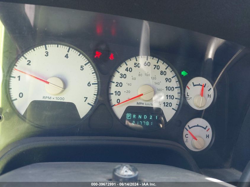 2007 Dodge Ram 1500 Slt VIN: 1D7HA18297S141939 Lot: 39672991