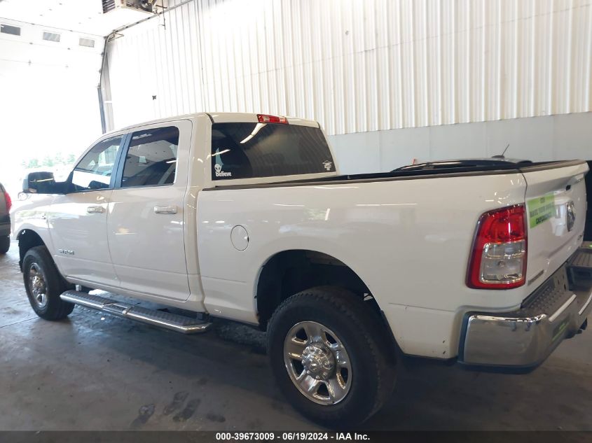 2020 Ram 3500 Big Horn 4X4 6'4 Box VIN: 3C63R3DLXLG141948 Lot: 39673009