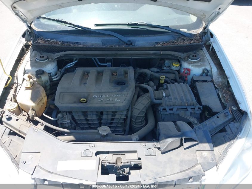 2012 Chrysler 200 Lx VIN: 1C3CCBAB6CN321293 Lot: 39673016