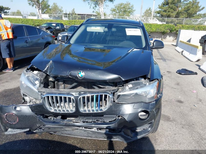 2017 BMW X3 xDrive28I VIN: 5UXWX9C3XH0T24938 Lot: 39673017