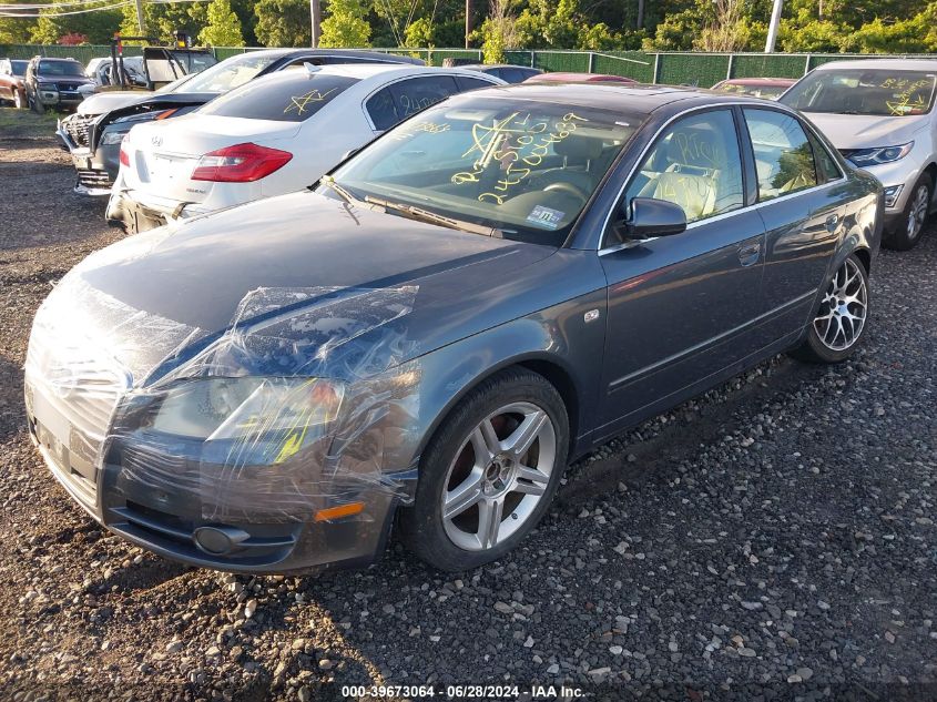 2006 Audi A4 2.0T VIN: WAUDF78EX6A046864 Lot: 39673064