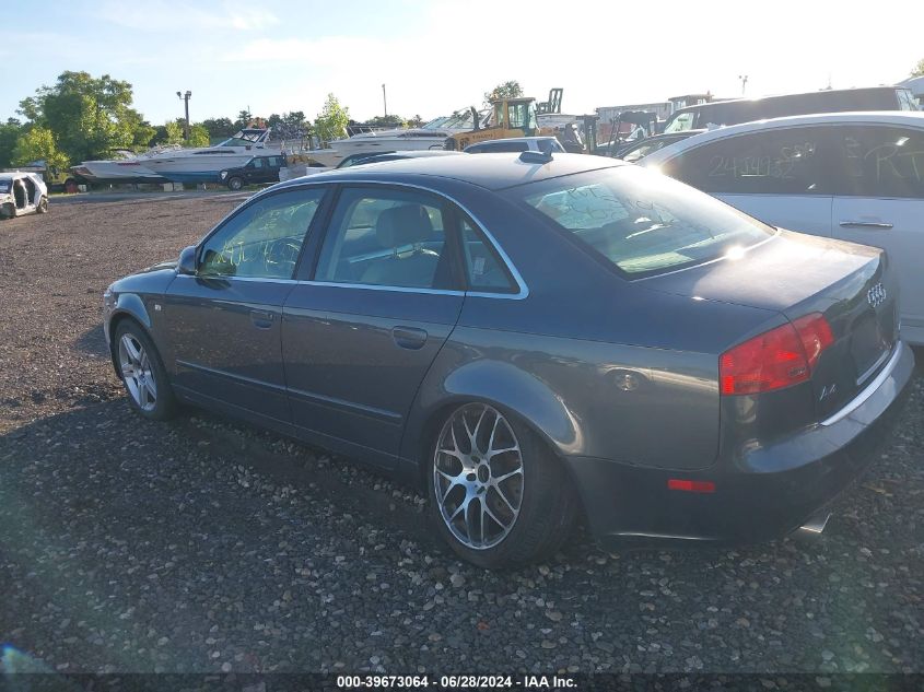 2006 Audi A4 2.0T VIN: WAUDF78EX6A046864 Lot: 39673064