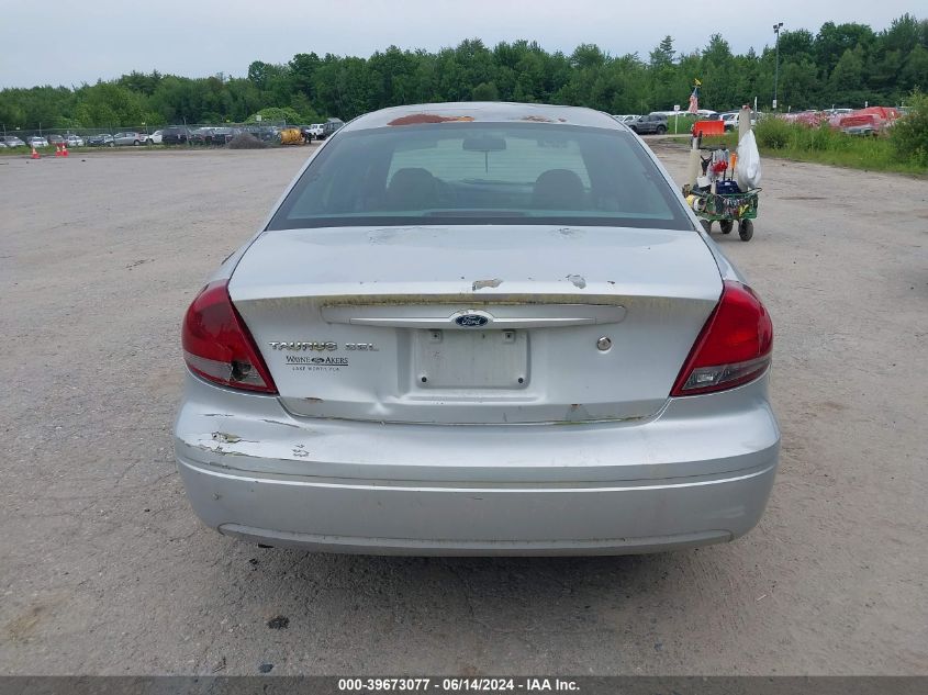 2006 Ford Taurus Sel VIN: 1FAFP56U16A198254 Lot: 39673077