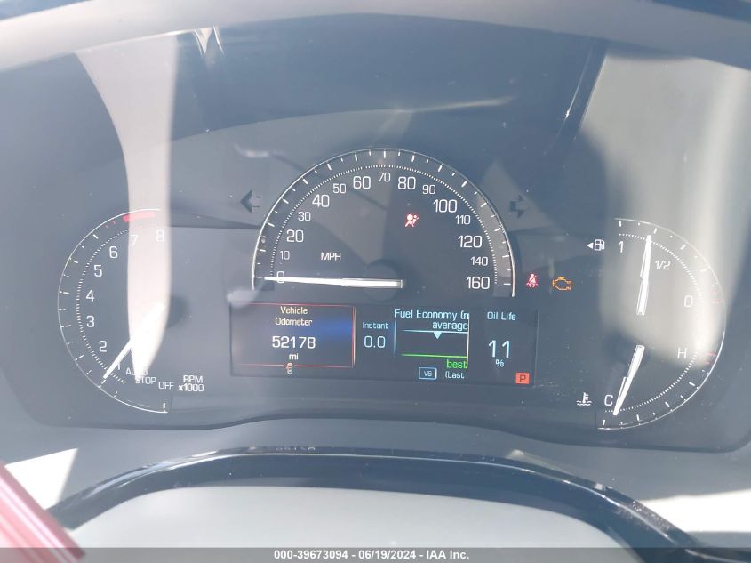 2018 Cadillac Xt5 Luxury VIN: 1GYKNCRS5JZ172273 Lot: 39673094