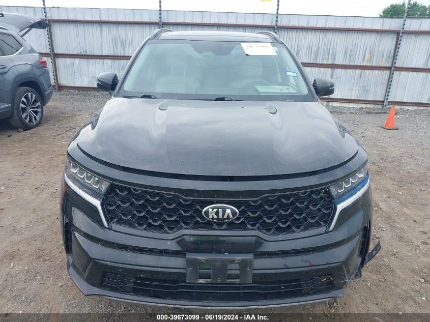 2021 Kia Sorento S VIN: 5XYRL4LC2MG018351 Lot: 39673099