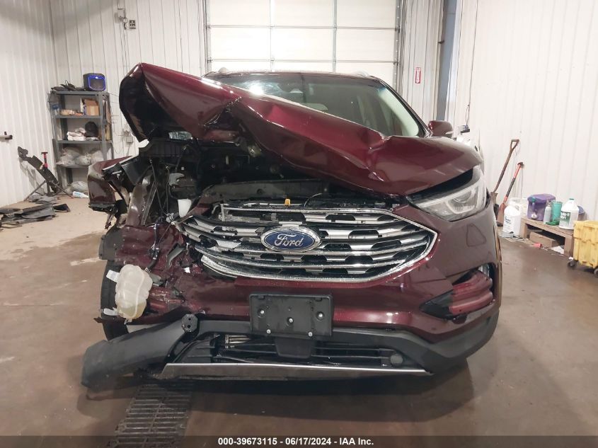 2020 Ford Edge Sel VIN: 2FMPK4J96LBA85342 Lot: 39673115