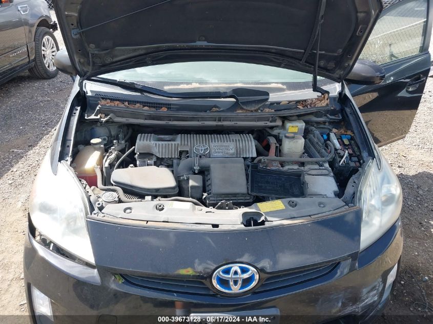 2011 Toyota Prius Three VIN: JTDKN3DU3B5300467 Lot: 39673128