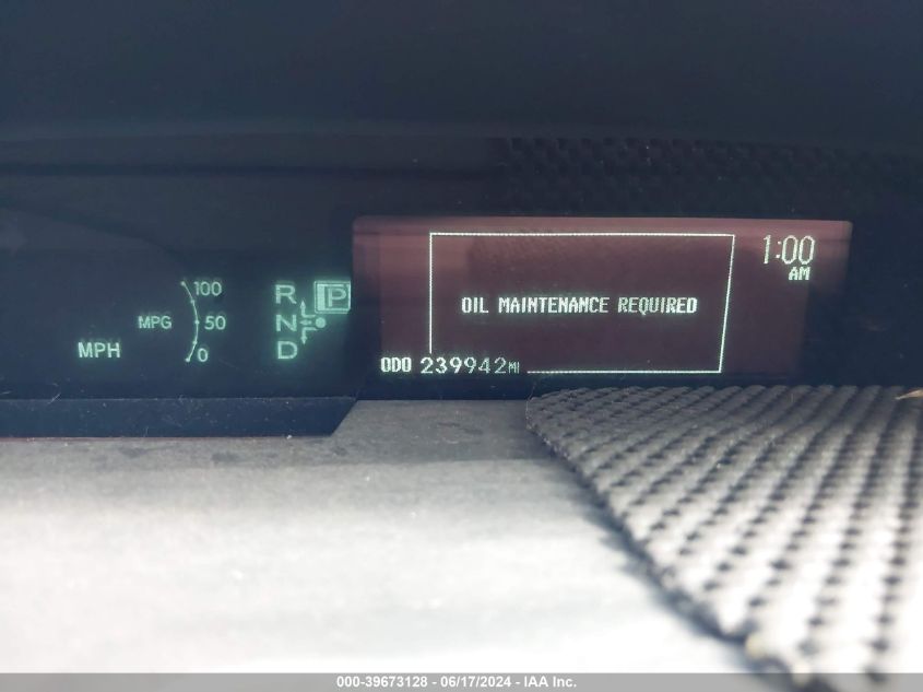 2011 Toyota Prius Three VIN: JTDKN3DU3B5300467 Lot: 39673128