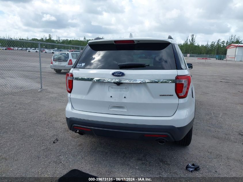 2016 Ford Explorer VIN: 1FM5K7B88GGD21891 Lot: 39673131
