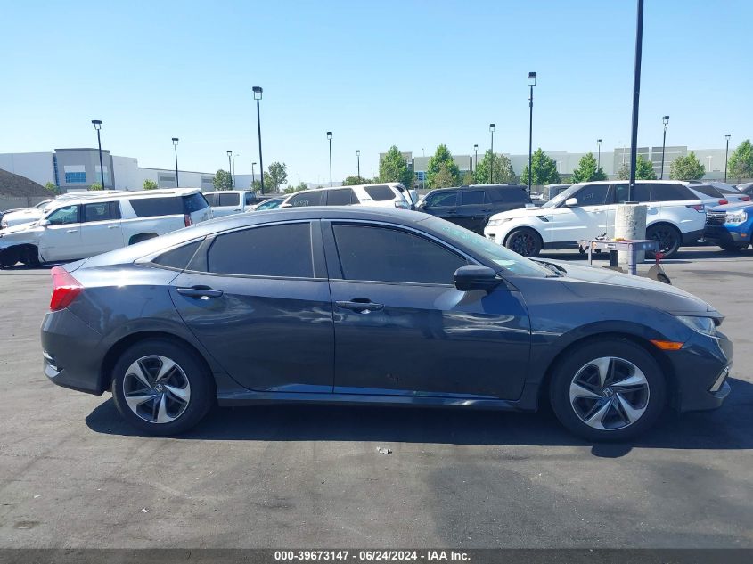 2020 Honda Civic Lx VIN: 19XFC2F62LE202214 Lot: 39673147