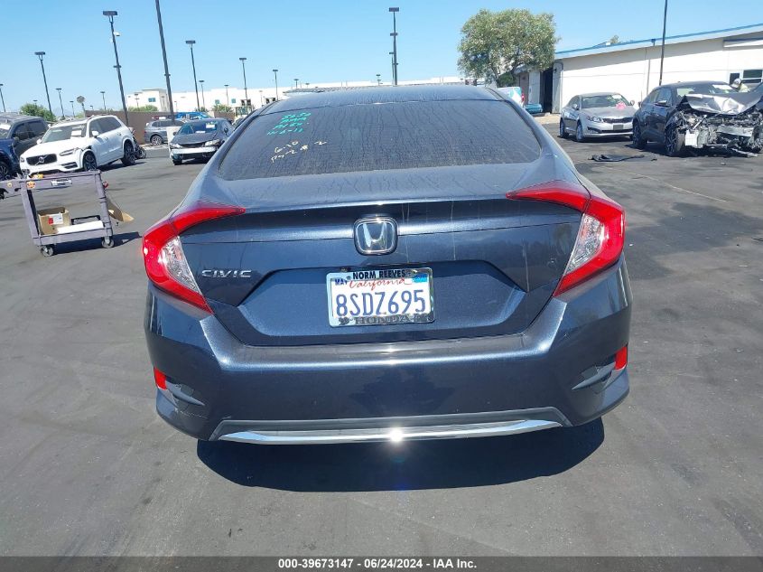 2020 Honda Civic Lx VIN: 19XFC2F62LE202214 Lot: 39673147