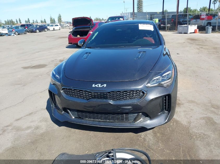 2022 Kia Stinger Gt-Line VIN: KNAE35LD1N6114809 Lot: 39673163