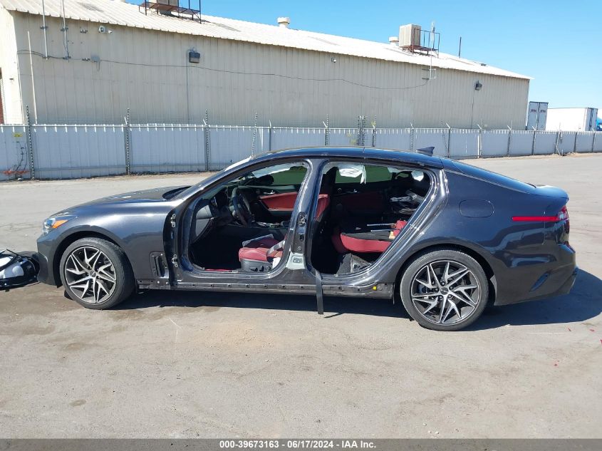 2022 Kia Stinger Gt-Line VIN: KNAE35LD1N6114809 Lot: 39673163