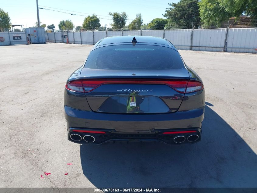 2022 Kia Stinger Gt-Line VIN: KNAE35LD1N6114809 Lot: 39673163