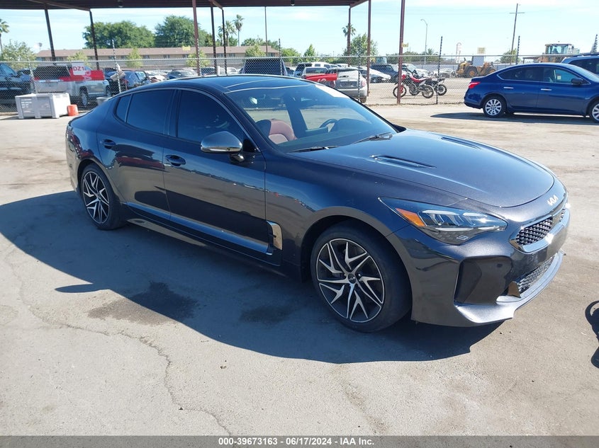 2022 Kia Stinger Gt-Line VIN: KNAE35LD1N6114809 Lot: 39673163