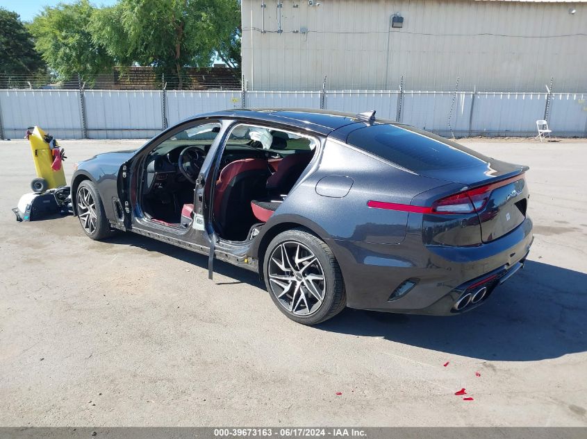 2022 Kia Stinger Gt-Line VIN: KNAE35LD1N6114809 Lot: 39673163