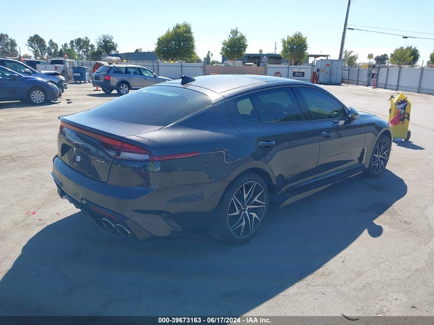 2022 Kia Stinger Gt-Line VIN: KNAE35LD1N6114809 Lot: 39673163